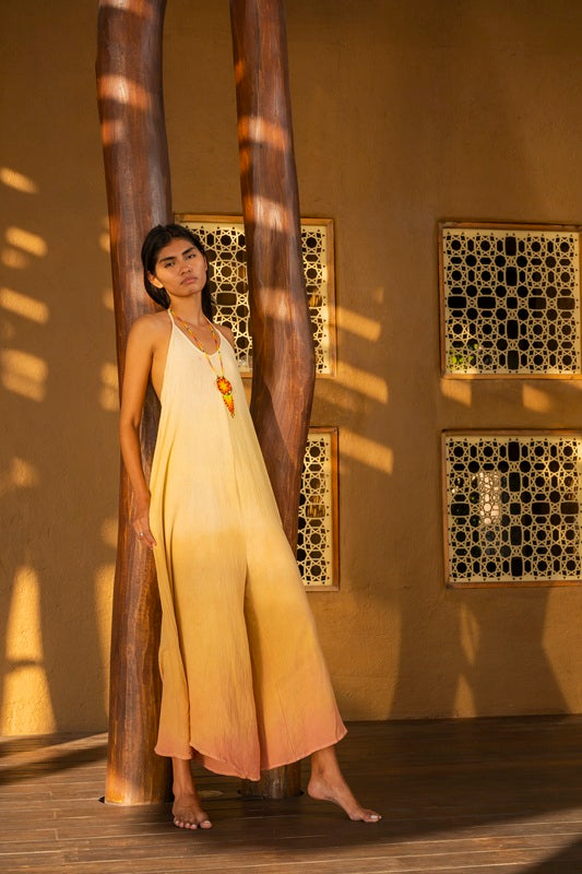 Jumpsuit Aura Tie Dye Amarillo