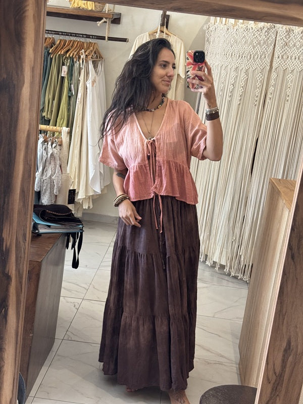 Falda Leonora Tie Dye