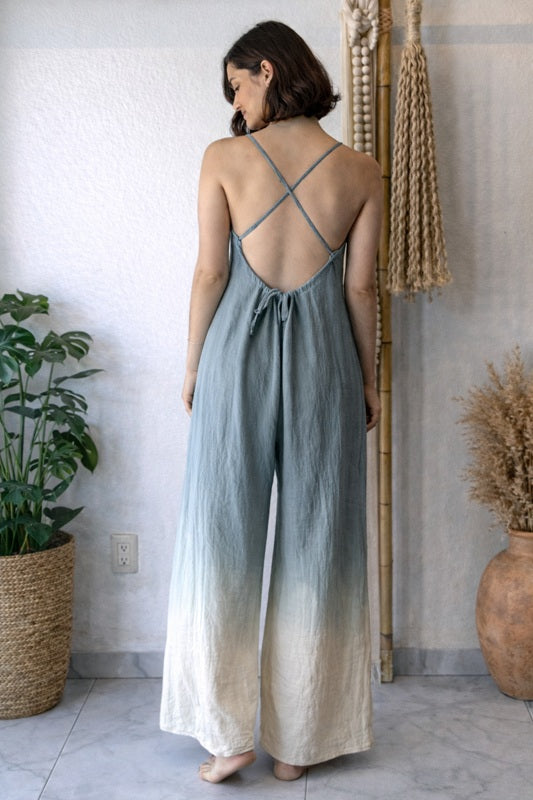 Jumpsuit Aura Tie Dye Azul