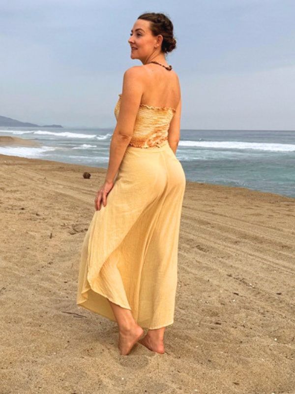 Pantalón Ofelia Amarillo