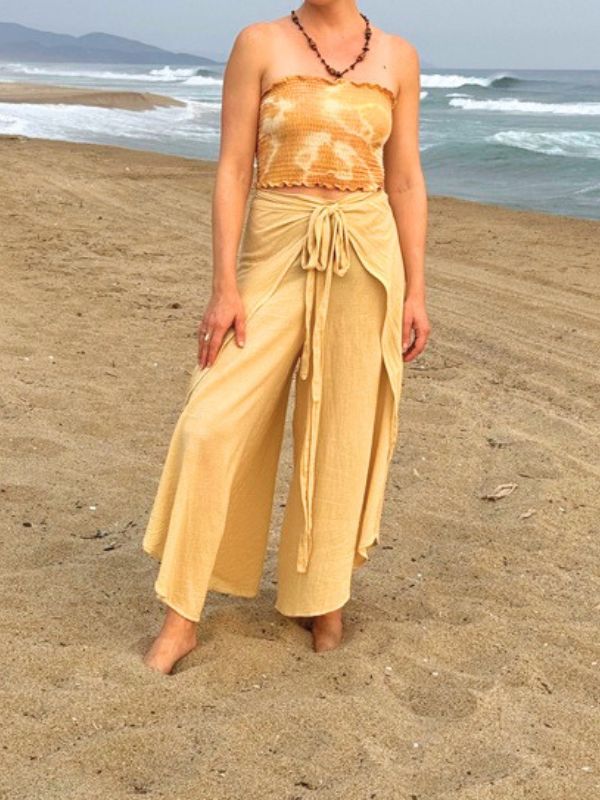 Pantalón Ofelia Amarillo