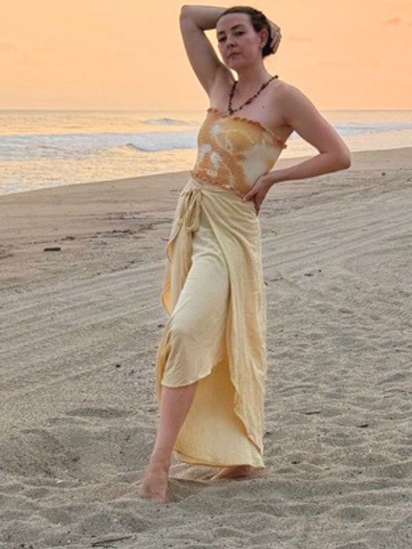 Pantalón Ofelia Amarillo