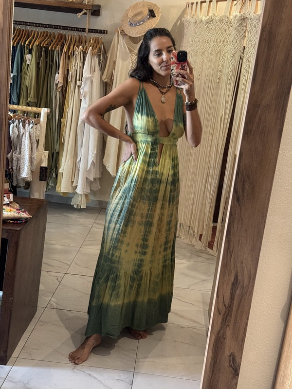 Vestido Julieta Maxi Tie Dye