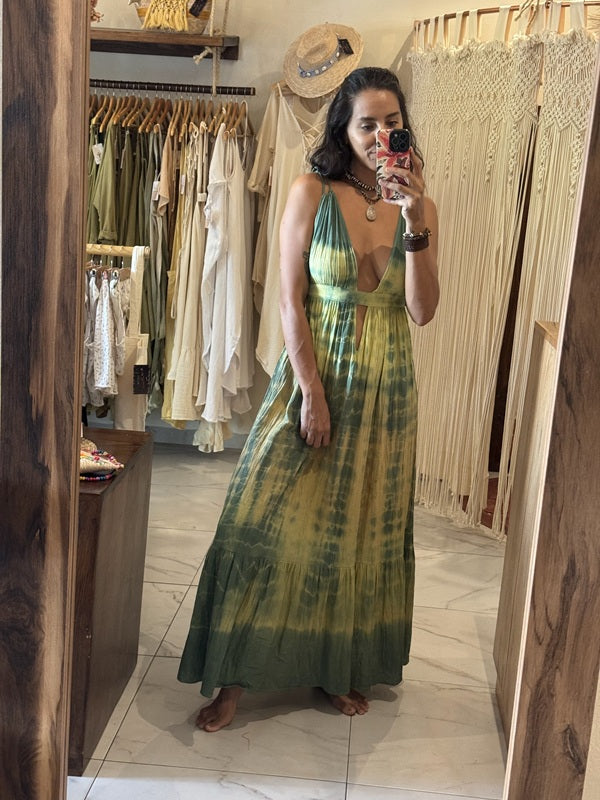 Vestido Julieta Maxi Tie Dye