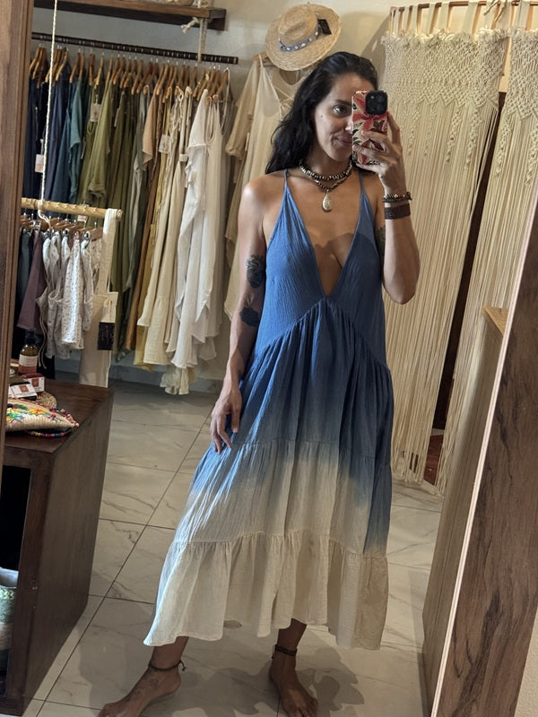 Vestido Leonora Maxi Tie Dye